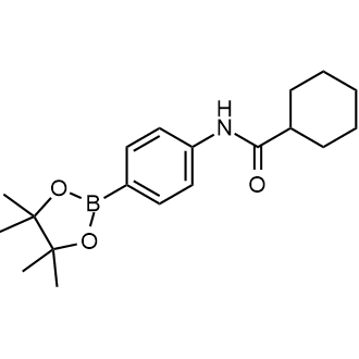 N-(4-(4,4,5,5-tetramethyl-1,3,2-dioxaborolan-2-yl)phenyl)cyclohexanecarboxamide|CS-0518283