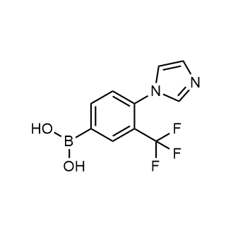 (4-(1H-imidazol-1-yl)-3-(trifluoromethyl)phenyl)boronic acid|CS-0518354