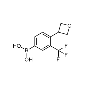 (4-(Oxetan-3-yl)-3-(trifluoromethyl)phenyl)boronic acid|CS-0518364