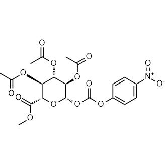 (2S,3S,4S,5R,6S)-2-(methoxycarbonyl)-6-(((4-nitrophenoxy)carbonyl)oxy)tetrahydro-2H-pyran-3,4,5-triyl triacetate|CS-0518421