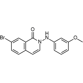 7-Bromo-2-((3-methoxyphenyl)amino)isoquinolin-1(2H)-one|CS-0518638