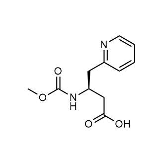 (S)-3-((methoxycarbonyl)amino)-4-(pyridin-2-yl)butanoic acid|CS-0518764