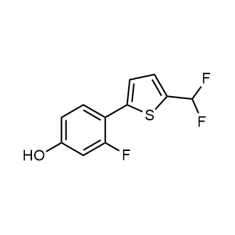 4-(5-(Difluoromethyl)thiophen-2-yl)-3-fluorophenol|CS-0518780