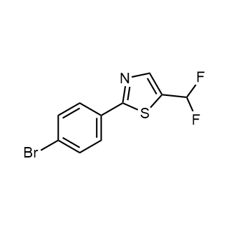 2-(4-Bromophenyl)-5-(difluoromethyl)thiazole|CS-0518823