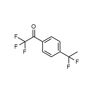 1-(4-(1,1-Difluoroethyl)phenyl)-2,2,2-trifluoroethan-1-one|CS-0518905