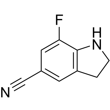 7-Fluoroindoline-5-carbonitrile|CS-0518930