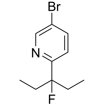5-Bromo-2-(3-fluoropentan-3-yl)pyridine|CS-0519069