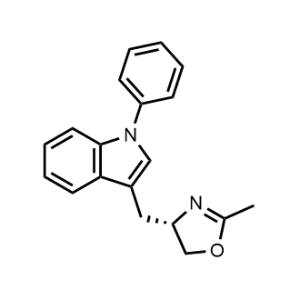 (S)-2-methyl-4-((1-phenyl-1H-indol-3-yl)methyl)-4,5-dihydrooxazole|CS-0519213