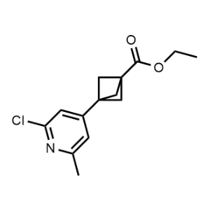 Ethyl 3-(2-chloro-6-methylpyridin-4-yl)bicyclo[1.1.1]Pentane-1-carboxylate|CS-0519262