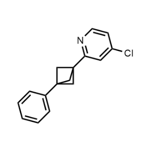4-Chloro-2-(3-phenylbicyclo[1.1.1]Pentan-1-yl)pyridine|CS-0519275
