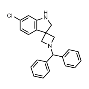1-Benzhydryl-6'-chlorospiro[azetidine-3,3'-indoline]|CS-0519287