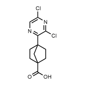4-(3,5-Dichloropyrazin-2-yl)bicyclo[2.2.1]Heptane-1-carboxylic acid|CS-0519290