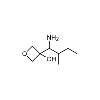 3-(1-Amino-2-methylbutyl)oxetan-3-ol|CS-0519294