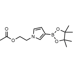 2-(3-(4,4,5,5-Tetramethyl-1,3,2-dioxaborolan-2-yl)-1H-pyrrol-1-yl)ethyl acetate|CS-0519444
