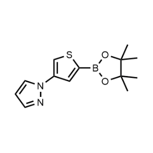 1-(5-(4,4,5,5-Tetramethyl-1,3,2-dioxaborolan-2-yl)thiophen-3-yl)-1H-pyrazole|CS-0519449