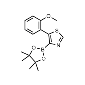 5-(2-Methoxyphenyl)-4-(4,4,5,5-tetramethyl-1,3,2-dioxaborolan-2-yl)thiazole|CS-0519456