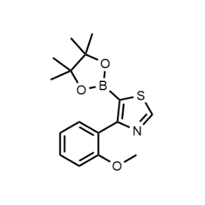 4-(2-Methoxyphenyl)-5-(4,4,5,5-tetramethyl-1,3,2-dioxaborolan-2-yl)thiazole|CS-0519460