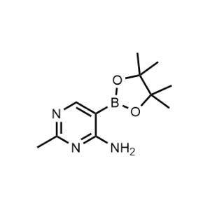 2-Methyl-5-(4,4,5,5-tetramethyl-1,3,2-dioxaborolan-2-yl)pyrimidin-4-amine|CS-0519530