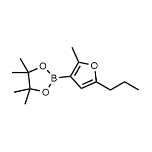 4,4,5,5-Tetramethyl-2-(2-methyl-5-propylfuran-3-yl)-1,3,2-dioxaborolane|CS-0519567