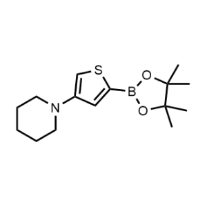 1-(5-(4,4,5,5-Tetramethyl-1,3,2-dioxaborolan-2-yl)thiophen-3-yl)piperidine|CS-0519571