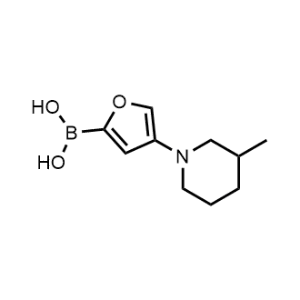 (4-(3-Methylpiperidin-1-yl)furan-2-yl)boronic acid|CS-0519624
