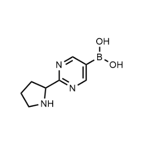 (2-(Pyrrolidin-2-yl)pyrimidin-5-yl)boronic acid|CS-0519627