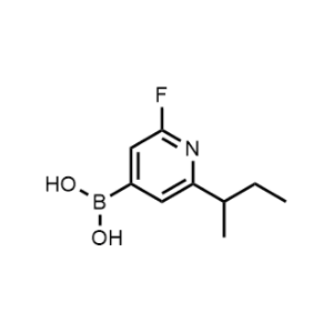 (2-(Sec-butyl)-6-fluoropyridin-4-yl)boronic acid|CS-0519630