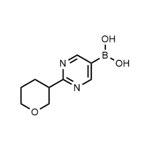 (2-(Tetrahydro-2H-pyran-3-yl)pyrimidin-5-yl)boronic acid|CS-0519648