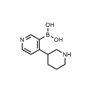 (4-(Piperidin-3-yl)pyridin-3-yl)boronic acid|CS-0519652