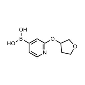 (2-((Tetrahydrofuran-3-yl)oxy)pyridin-4-yl)boronic acid|CS-0519655