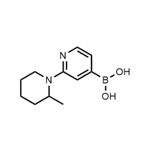 (2-(2-Methylpiperidin-1-yl)pyridin-4-yl)boronic acid|CS-0519678