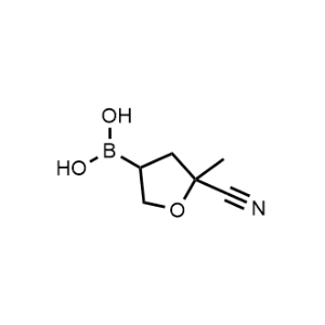 (5-Cyano-5-methyltetrahydrofuran-3-yl)boronic acid|CS-0519685