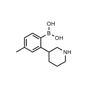 (4-Methyl-2-(piperidin-3-yl)phenyl)boronic acid|CS-0519711