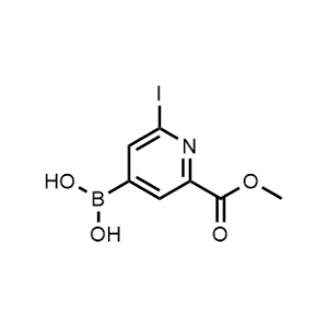 (2-Iodo-6-(methoxycarbonyl)pyridin-4-yl)boronic acid|CS-0519760