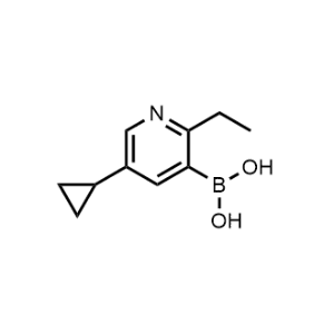 (5-Cyclopropyl-2-ethylpyridin-3-yl)boronic acid|CS-0519766