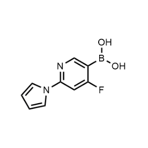 (4-Fluoro-6-(1H-pyrrol-1-yl)pyridin-3-yl)boronic acid|CS-0519771