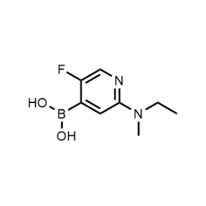 (2-(Ethyl(methyl)amino)-5-fluoropyridin-4-yl)boronic acid|CS-0519774