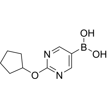 (2-(Cyclopentyloxy)pyrimidin-5-yl)boronic acid|CS-0519781