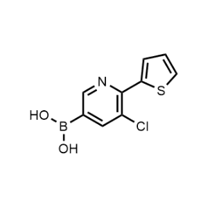 (5-Chloro-6-(thiophen-2-yl)pyridin-3-yl)boronic acid|CS-0519783