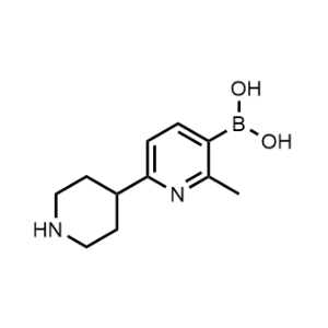 (2-Methyl-6-(piperidin-4-yl)pyridin-3-yl)boronic acid|CS-0519813