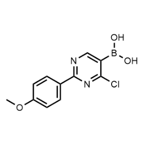 (4-Chloro-2-(4-methoxyphenyl)pyrimidin-5-yl)boronic acid|CS-0519830