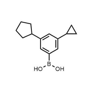 (3-Cyclopentyl-5-cyclopropylphenyl)boronic acid|CS-0519858