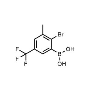 (2-Bromo-3-methyl-5-(trifluoromethyl)phenyl)boronic acid|CS-0519871