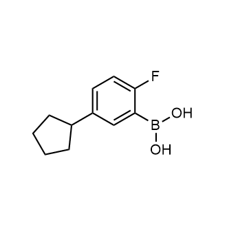 (5-Cyclopentyl-2-fluorophenyl)boronic acid|CS-0519973