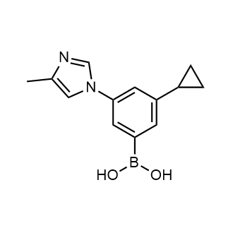 (3-Cyclopropyl-5-(4-methyl-1H-imidazol-1-yl)phenyl)boronic acid|CS-0519994