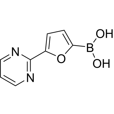 (5-(Pyrimidin-2-yl)furan-2-yl)boronic acid|CS-0520049