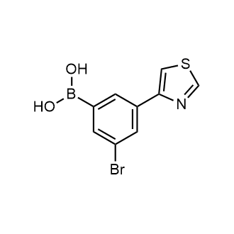 (3-Bromo-5-(thiazol-4-yl)phenyl)boronic acid|CS-0520102