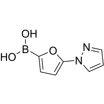 (5-(1H-pyrazol-1-yl)furan-2-yl)boronic acid|CS-0520145