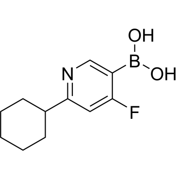 (6-Cyclohexyl-4-fluoropyridin-3-yl)boronic acid|CS-0520239