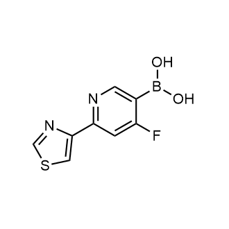 (4-Fluoro-6-(thiazol-4-yl)pyridin-3-yl)boronic acid|CS-0520319